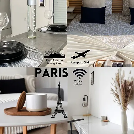 Le Cosy De L'ourcq T2 40m2 20 Min De Paris Appartamento *